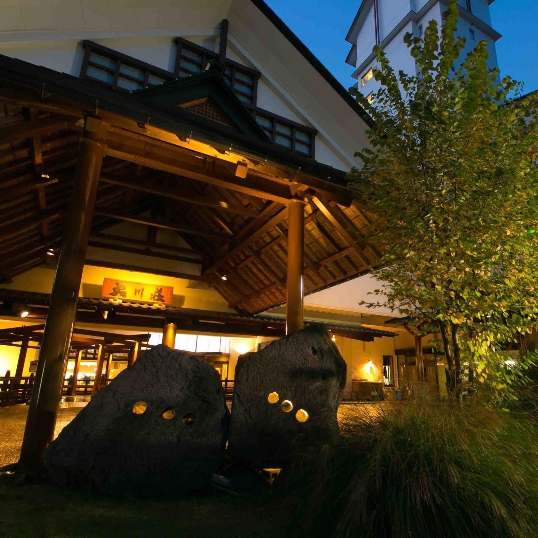 Ookawaso Hotell Aizuwakamatsu Exteriör bild